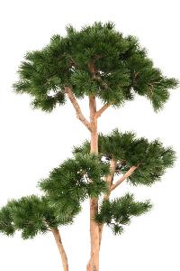 Arbre artificiel forestier Pin multiple S - arbre méditerranéen d'intérieur - H.225cm