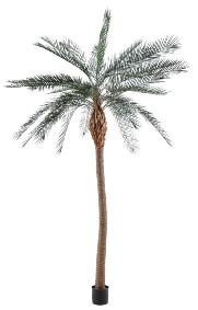 Palmier artificiel Phoenix tronc large - arbre pour extrieur - H.280cm vert