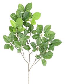 Feuillage artificiel Branche Htre Grandifolia - composition florale - H.65cm vert