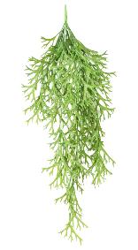 Feuillage artificiel chute de Platycerium - plante d'intrieur - H.80cm vert