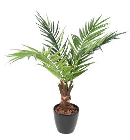 Palmier artificiel kentia tronc - dcoration d'intrieur - H.120cm vert