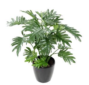 Plante artificielle Philodendron Selloum - plante d'intrieur - H.63cm vert