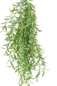 Feuillage artificiel chute de Salix - plante retombante d'intérieur - H.90cm vert