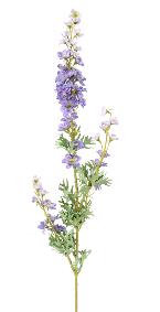 Fleur artificielle Delphinium - cration de bouquet - H.86cm violet