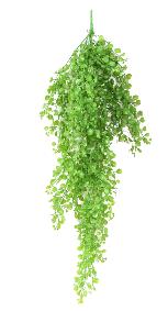 Feuillage artificiel chute de Dicondra mini - plante d'intrieur - H.80cm vert