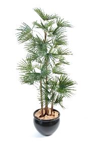 Palmier artificiel Livistonia - dcoration d'intrieur - H.140cm vert