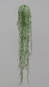 Feuillage artificiel chute de succulente avec cordon - suspension vgtale - H.110cm