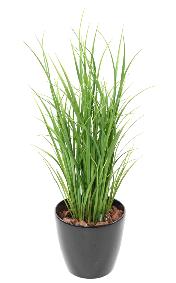 Plante artificielle Lemon Grass en pot - gramine pour intrieur - H.90cm