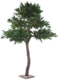 Arbre artificiel forestier Pin Luxe - arbre mditerranen intrieur - H.400cm