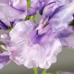 Fleur artificielle Pois de senteur - composition florale - H.46cm lavande