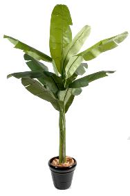 Arbre fruitier artificiel bananier - plante intrieur - H.140cm