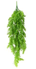 Feuillage artificiel chute de Mélisse - plante d'intérieur - H.80cm vert