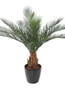 Palmier artificiel Phoenix 18 palmes - intrieur extrieur - H.130cm vert