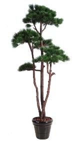 Arbre artificiel forestier Pin nuage - arbre mditerranen pour intrieur - H.250cm