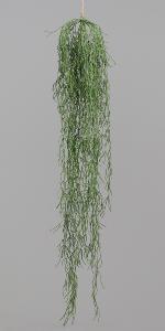 Feuillage artificiel chute de succulente avec cordon - suspension végétale - H.110cm