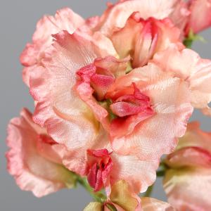 Fleur artificielle Pois de senteur - composition florale - H.46cm rose clair