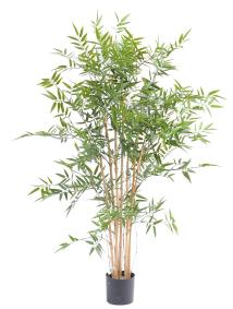 Bambou artificiel Japanese UV rsistant - intrieur extrieur - H.120cm vert