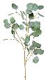 Feuillage artificiel Branche Eucalyptus - composition florale - H.118cm vert