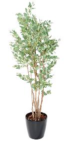 Arbre artificiel Eucalyptus - plante synthtique d'intrieur - H.185cm vert
