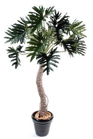 Arbre artificiel tropical Philodendron Selloum - plante d'intrieur - H.210cm vert