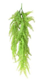 Chute artificielle Fougre fine en piquet - plante d'intrieur - H.85cm vert