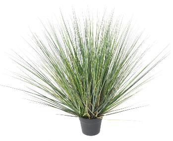 Plante artificielle Herbe New Round en pot - intrieur - H. 80cm vert