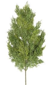 Branche artificielle de Cyprs - feuillage pour extrieur - H.66cm vert