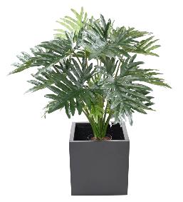 Plante artificielle Philodendron Selloum - plante d'intrieur - H.90cm vert