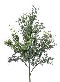 Branche artificielle de Cyprs Lawson - feuillage pour extrieur - H.55 cm vert