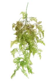Chute artificielle Fougre en piquet - plante d'intrieur - H.100cm vert