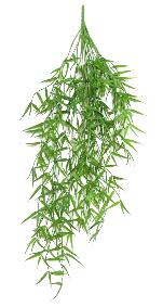 Feuillage artificiel mini chute de bambou - intrieur extrieur - H.90cm vert