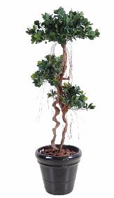 Arbre artificiel Ficus Panda Microcarpa - plante intrieur - H.140cm