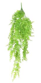Chute artificielle Fougre Boston en piquet - plante d'intrieur - H.80cm vert