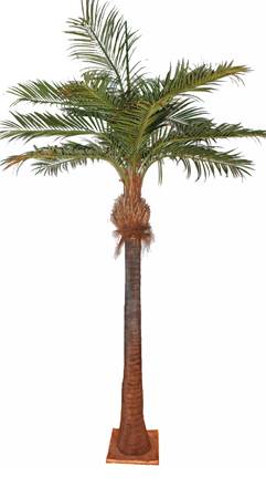 Palmier artificiel Coco - arbre tropical intérieur - H.700cm