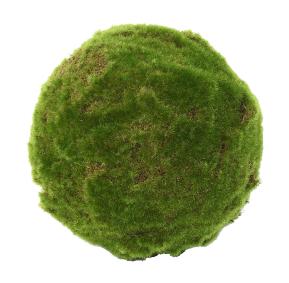 Boule de mousse artificielle - dcoration d'intrieur - H.23cm vert