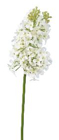 Fleur artificielle coupe Lilas - dcoration d'intrieur - H.48cm blanc
