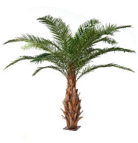 Palmier artificiel Canarie - arbre tropical pour intrieur - H.350cm