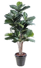 Arbre artificiel Ficus Lyrata - plante synthtique d'intrieur - H.190cm vert