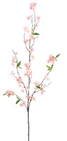Fleur artificielle branche de cerisier rose clair 76 fleurs H.115cm