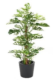 Plante artificielle Philodendron tuteur coco - plante d'intrieur - H.160cm panach