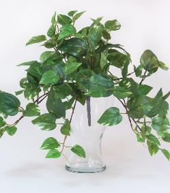 Feuillage artificiel piquet Philo - plante pour intrieur - H.40cm vert