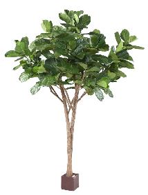 Arbre artificiel Lyrata multi tree - plante semi-naturelle d'intrieur - H.340cm