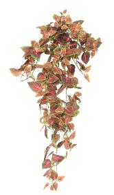 Feuillage artificiel chute de Coleus en piquet - plante verte intrieur - H.75cm rouge
