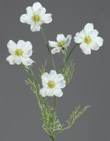 Fleur artificielle Cosmos - composition cration florale - H.67cm crme