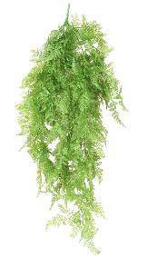 Chute artificielle Fougre en piquet - plante d'intrieur - H.70cm vert