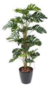 Plante verte artificielle Philodendron tuteur coco - plante d'intrieur - H.160cm