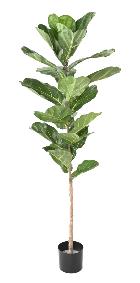 Arbre artificiel Ficus Lyrata - plante semi-naturelle d'intrieur - H.160cm vert
