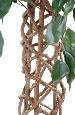 Arbre artificiel Ficus tronc cage - plante d'intérieur - H.140cm vert