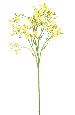 Fleur artificielle Myosotis - composition bouquet - H.50cm jaune