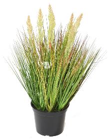 Gramine artificielle Onion Grass Graine en pot - plante d'intrieur - H.60cm